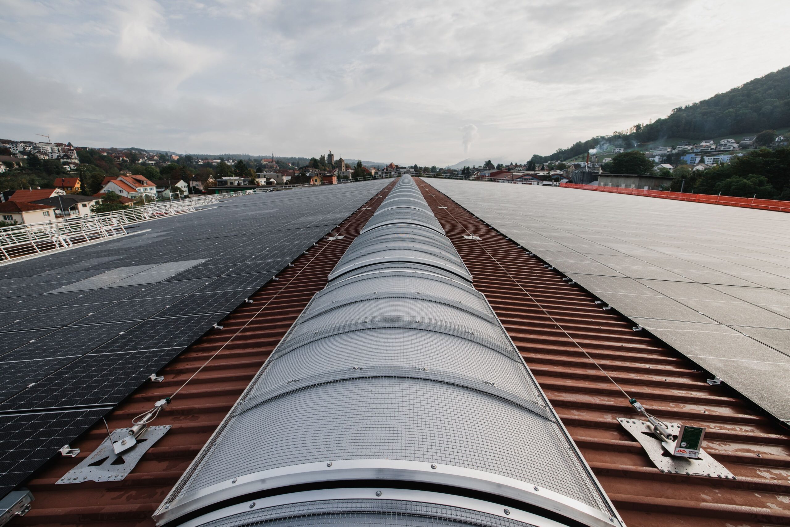 Photovoltaik auf Trapezdach